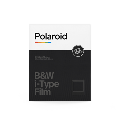 Polaroid B&W i‑Type Instant Film (Black Frame)