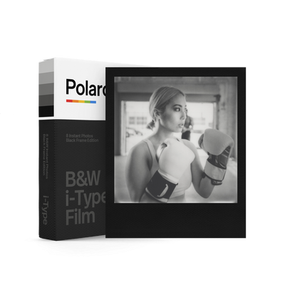 Polaroid B&W i‑Type Instant Film (Black Frame)
