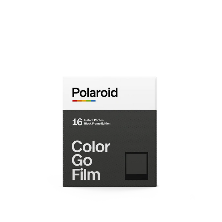 Polaroid Go Color Film Double Pack ‑ Black Frame Edition,16 exposure