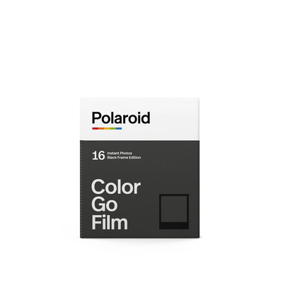 Polaroid Go Color Film Double Pack ‑ Black Frame Edition,16 exposure